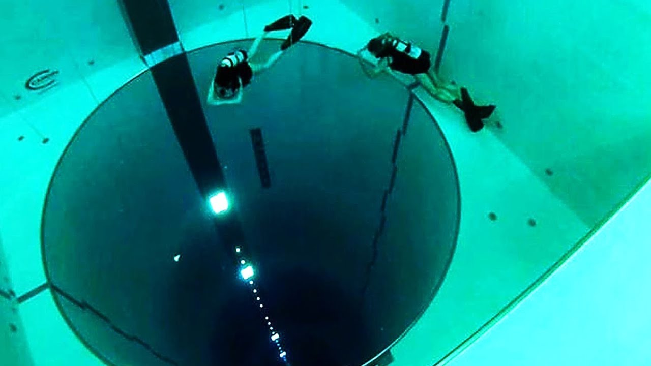 Dies ist der tiefste Pool den man je gesehen hat.